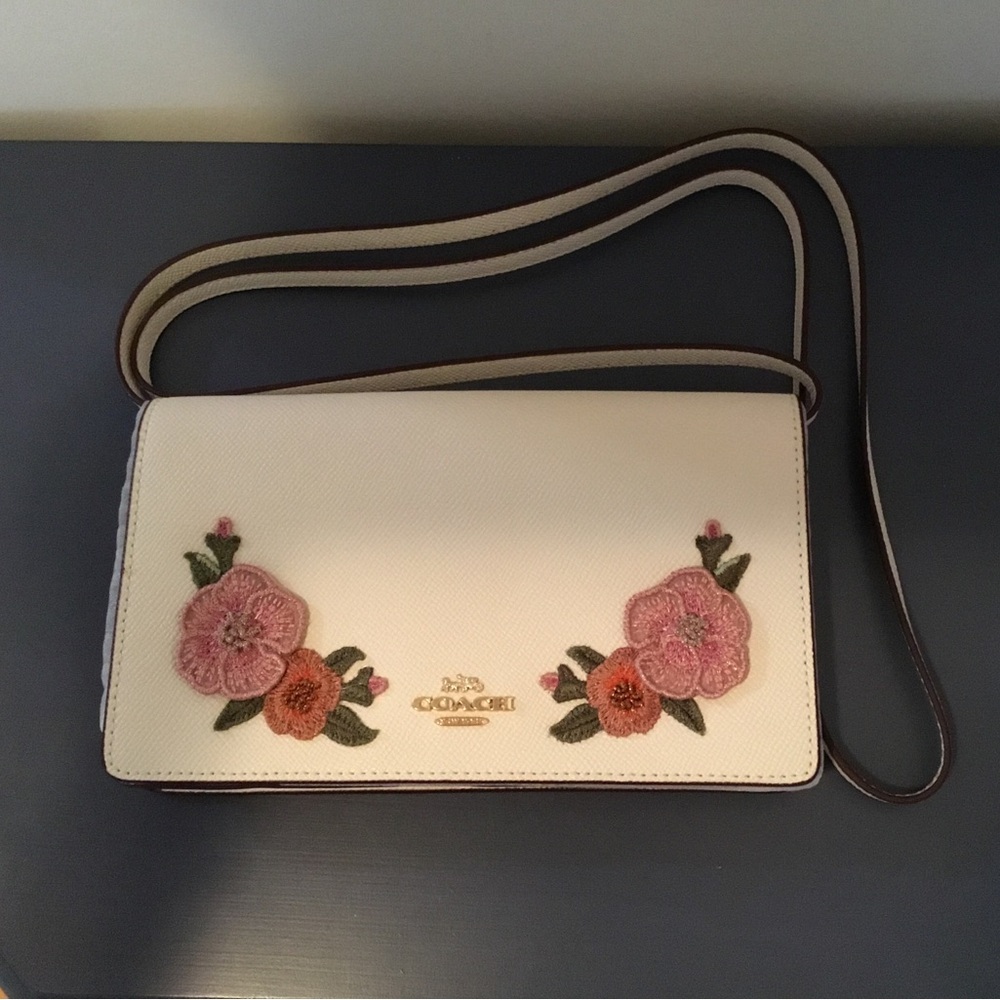 Coach Small Clutch with removable crossbody strap